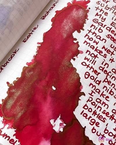 Diamine Inkvent Teal Calender Ruby Tafetta Chameleon Mürekkep
