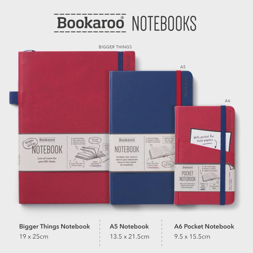 IF  Bookaroo A5 Journal Çizgili Defter Navy
