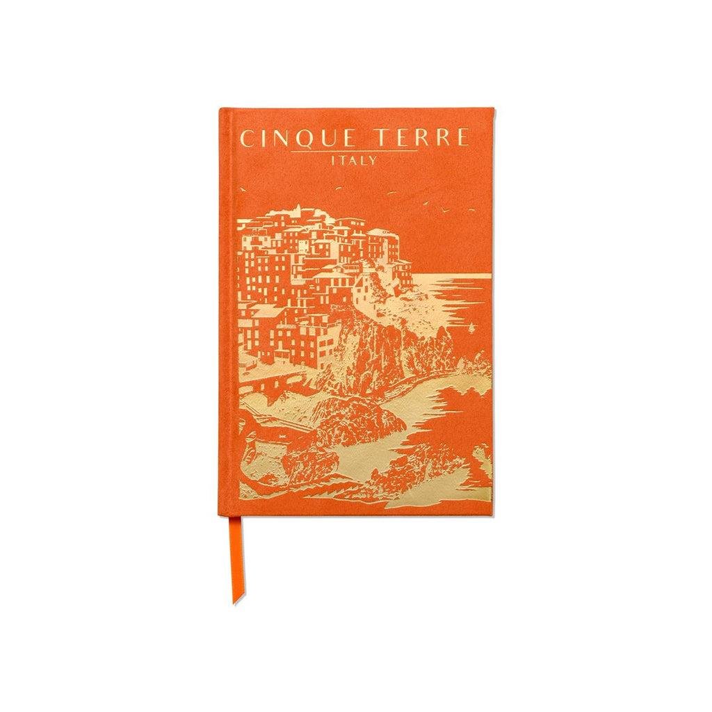 DesignWorks Ink Suedette Hardcover Journal - Cinque Terre Defter