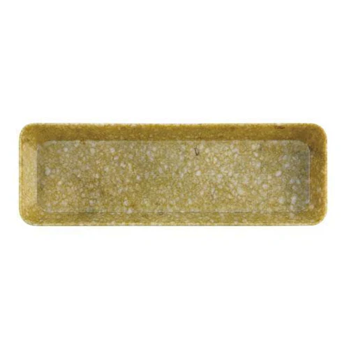 Hightide  Penco Marbled Melamin Kalem Tepsisi Mustard