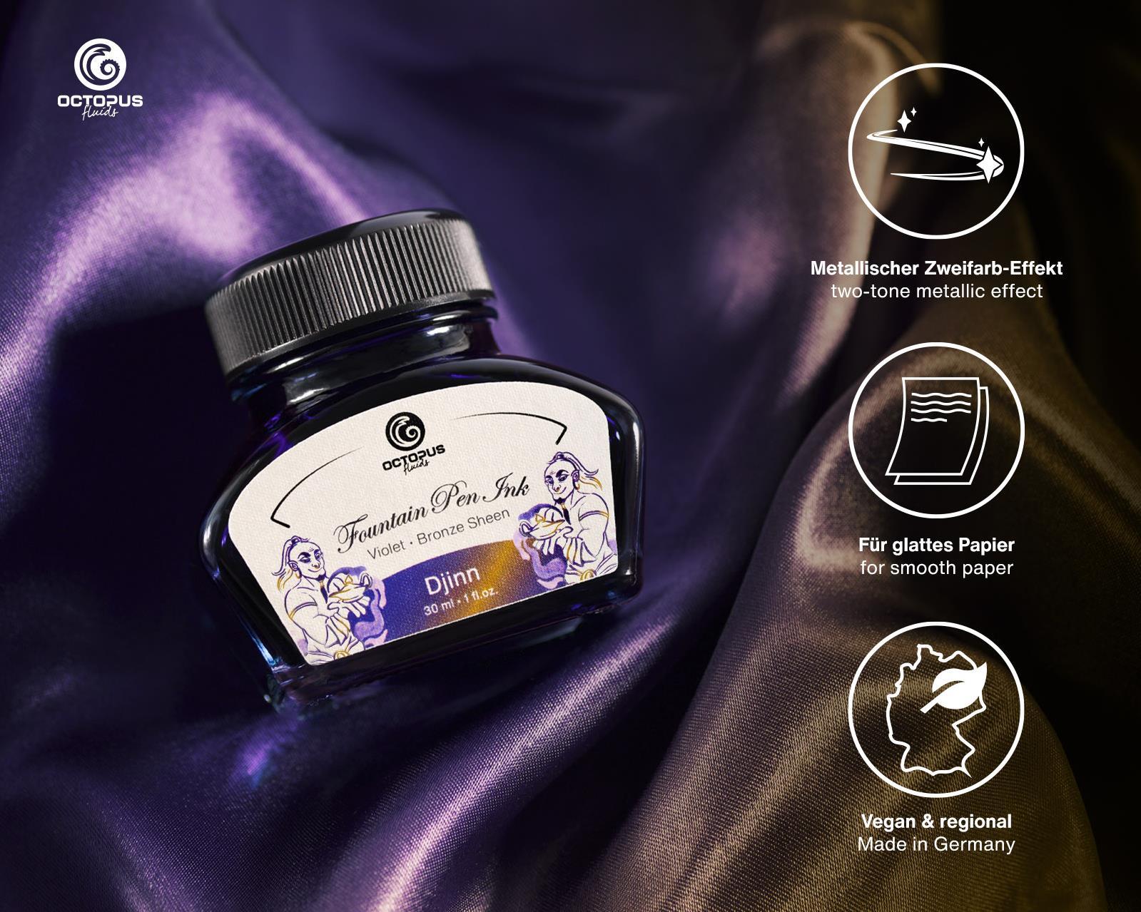 Octopus Fluids Djinn Revnaklı Mürekkep 30 ml