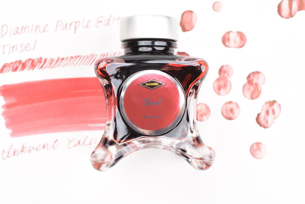 Diamine Inkvent Purple Collection Şişe Mürekkep 50ml Tinsel
