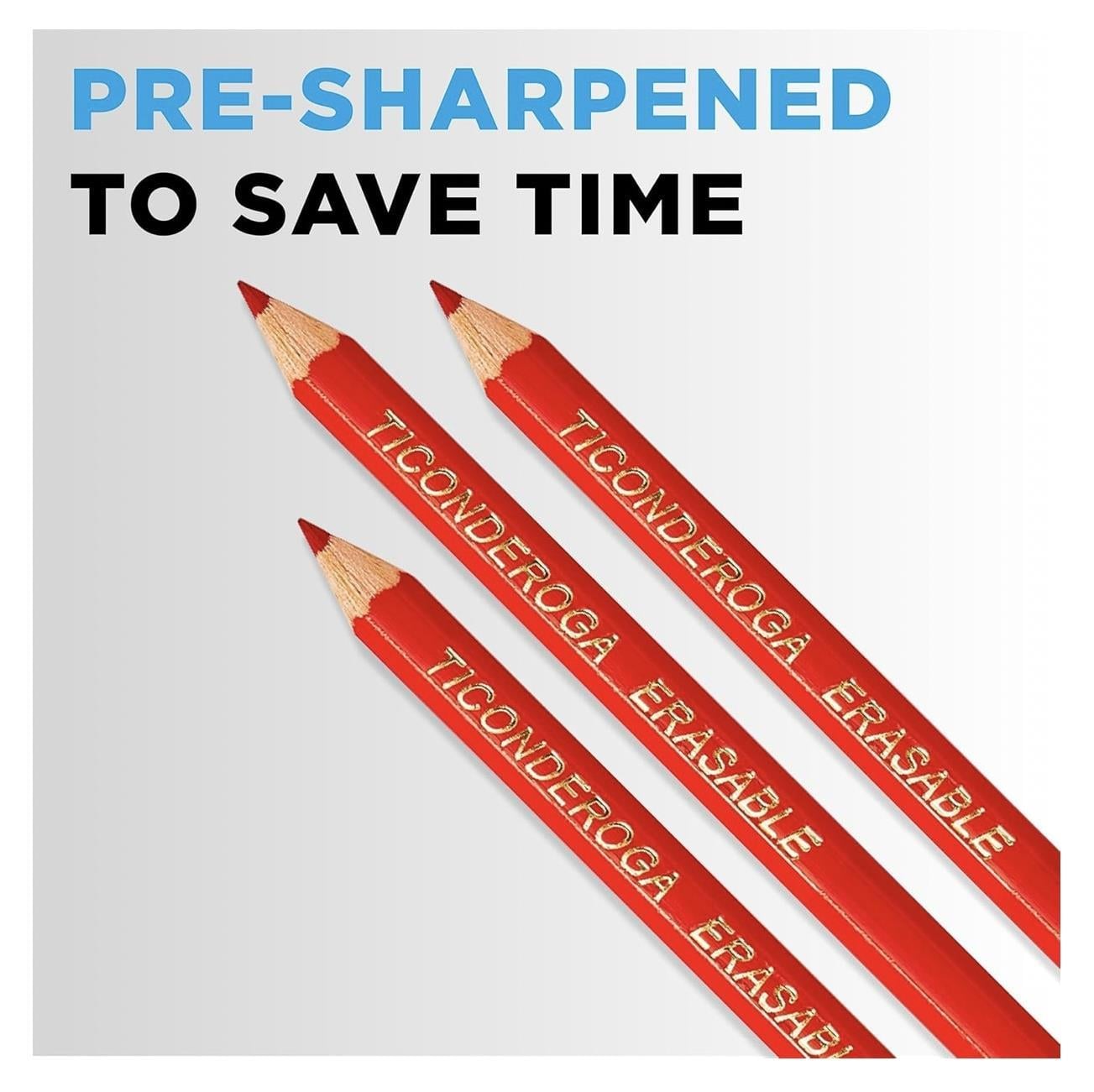 Dixon Ticonderoga The World's Best Pencil Red 12'li Kurşun Kalem