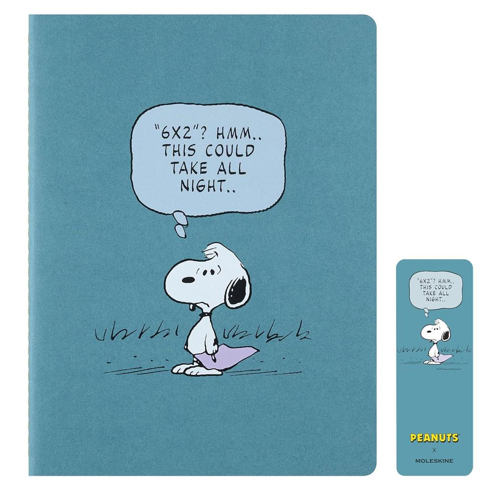 Moleskine 2025 Limited Edition Peanuts Cahier Journals Yumuşak Kapak 19x25 Çizgili Defter 3lü Set
