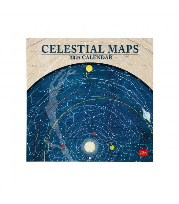 Legami 2025 Celestial / Stars Wall Calendar Duvar Takvimi