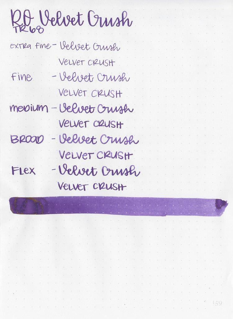 Robert Oster Velvet Crush Mürekkep