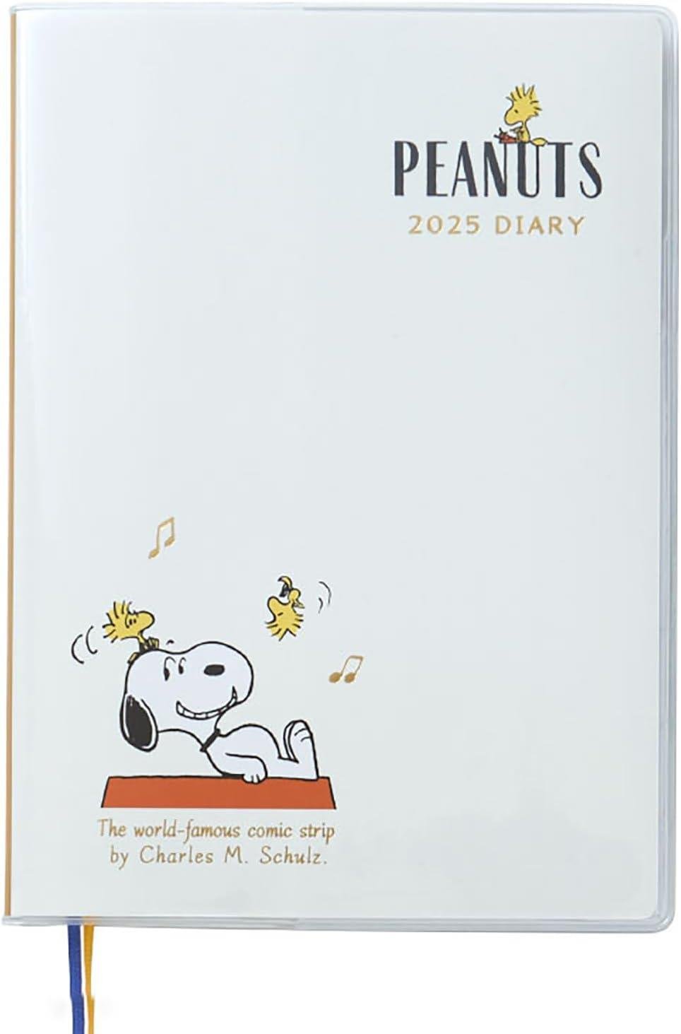 Peanuts 2025 Diary White Ajanda/Planner