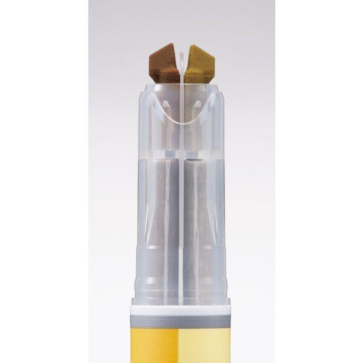 Kokuyo Mark+2 Tone Çift Uçlu Fosforlu Kalem Yellow-Light Yellow