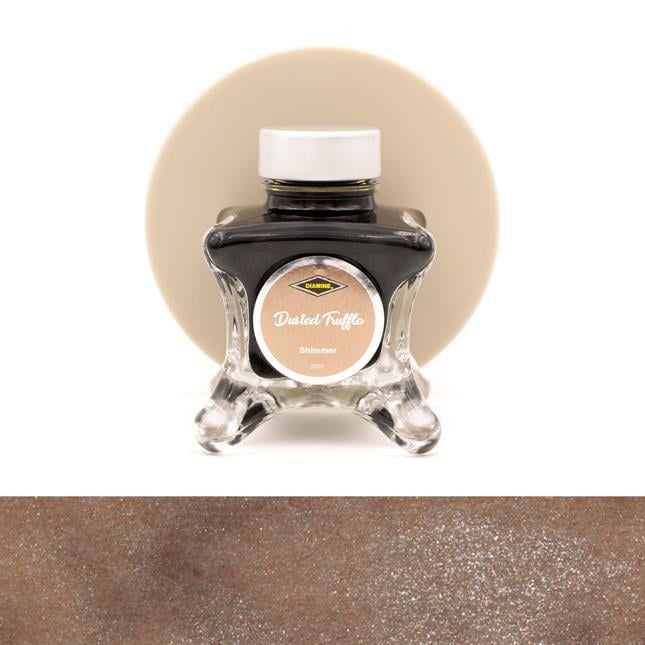 Diamine Inkvent Green Edition Shimmer Dusted Truffle Mürekkep