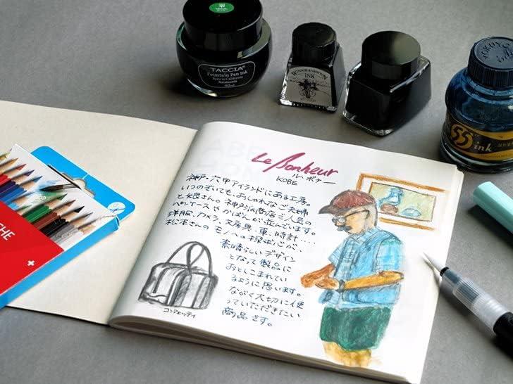 Kobeha Graphilo Japon Dolma Kalem Kağıdı Çizgili Büyük Kareli Defter 