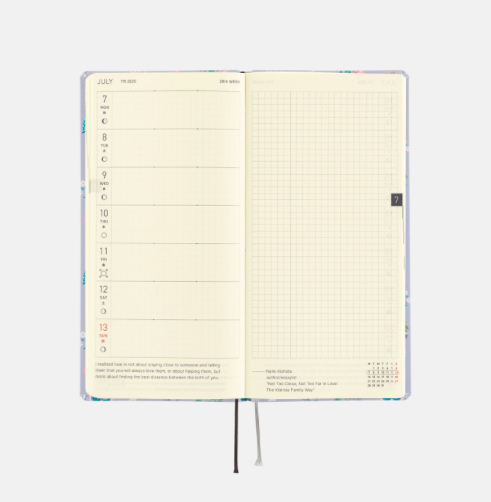 Hobonichi Techo Weeks 2025 Yumi Kitagishi: Beautiful Wallpaper