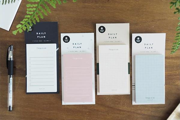 Suatelier Design Sticker Daily Plan No:1901 Sticky Memo
