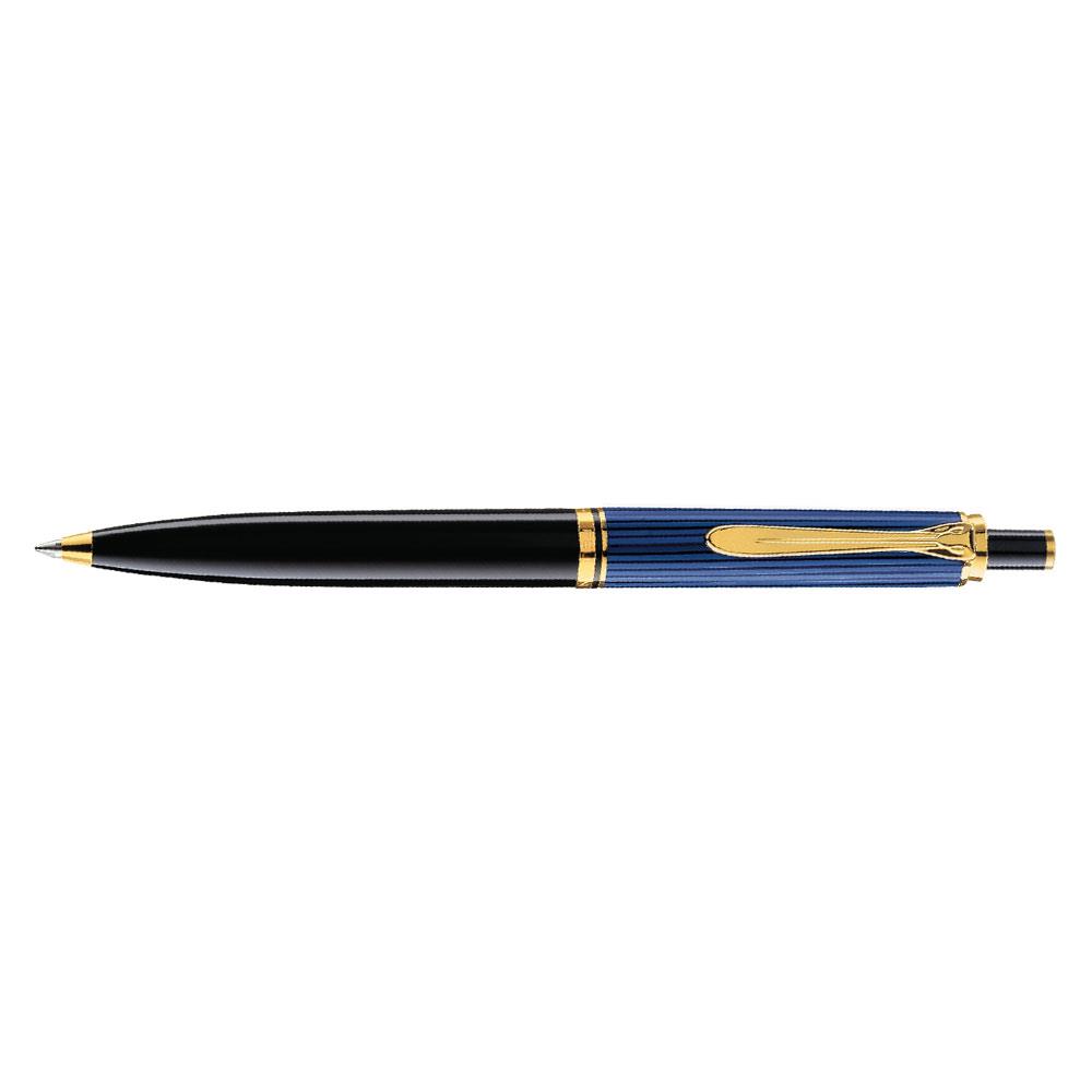Pelikan K400 Tükenmez Kalem Sedefli Mavi Siyah 