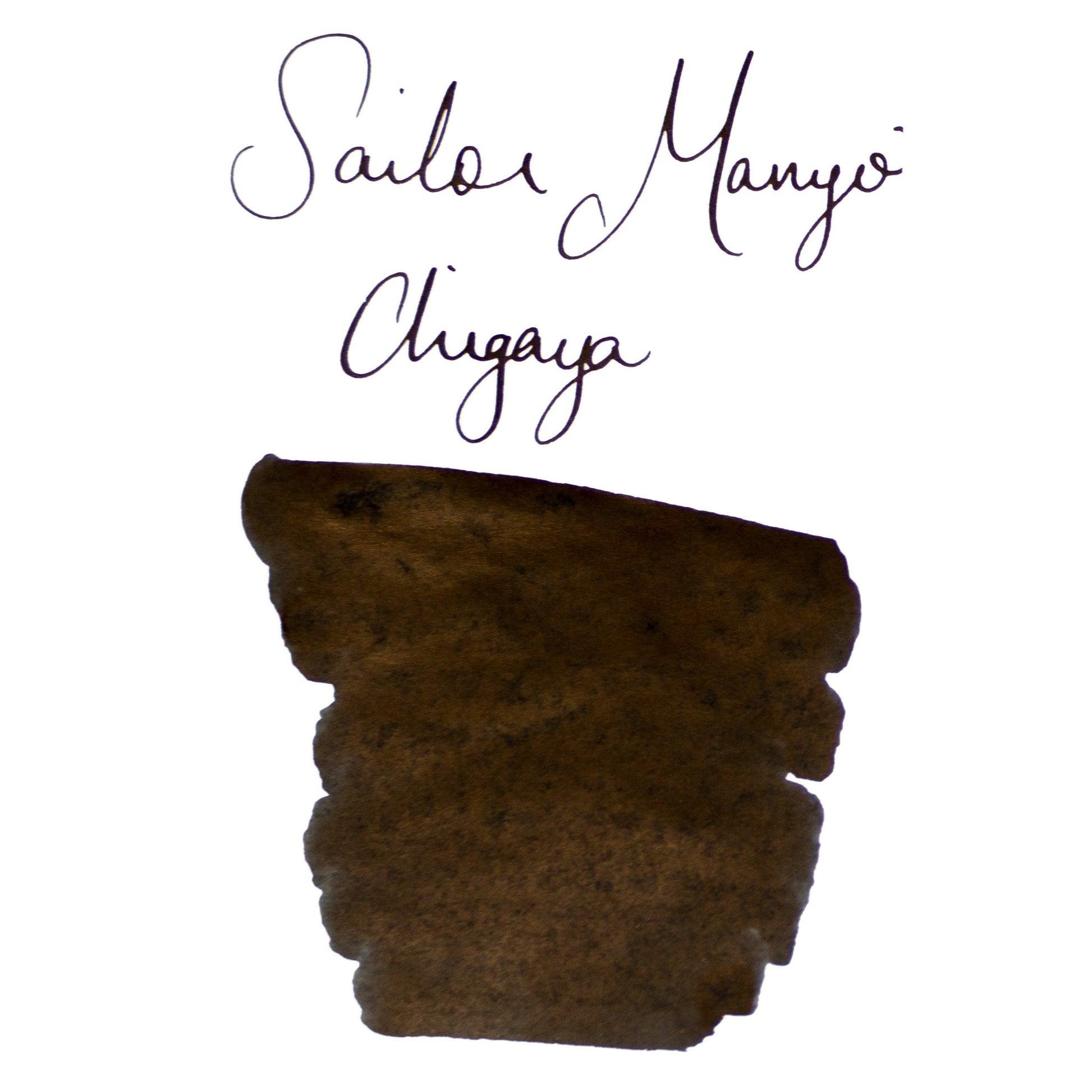 Sailor Manyo Ink Colours Dolma Kalem Mürekkebi Chigaya 50 ml 