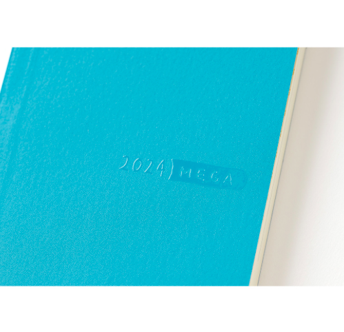Hobonichi Techo Weeks Mega Japanese Version 2024 Jan. Start Sneaker:Aqua Blue