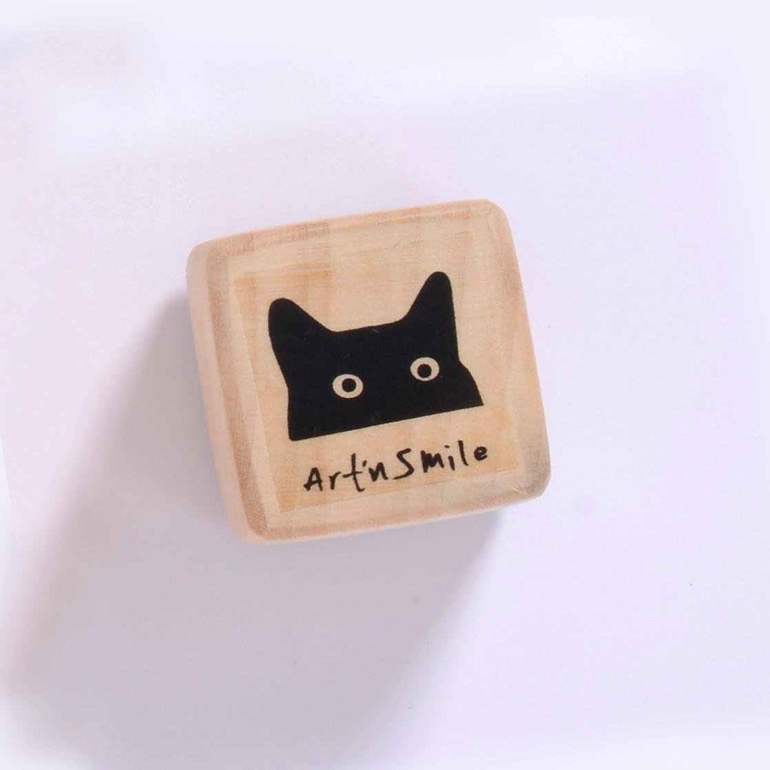 Art'n Smile Hand Made Stamp Damga - Kara Kedi