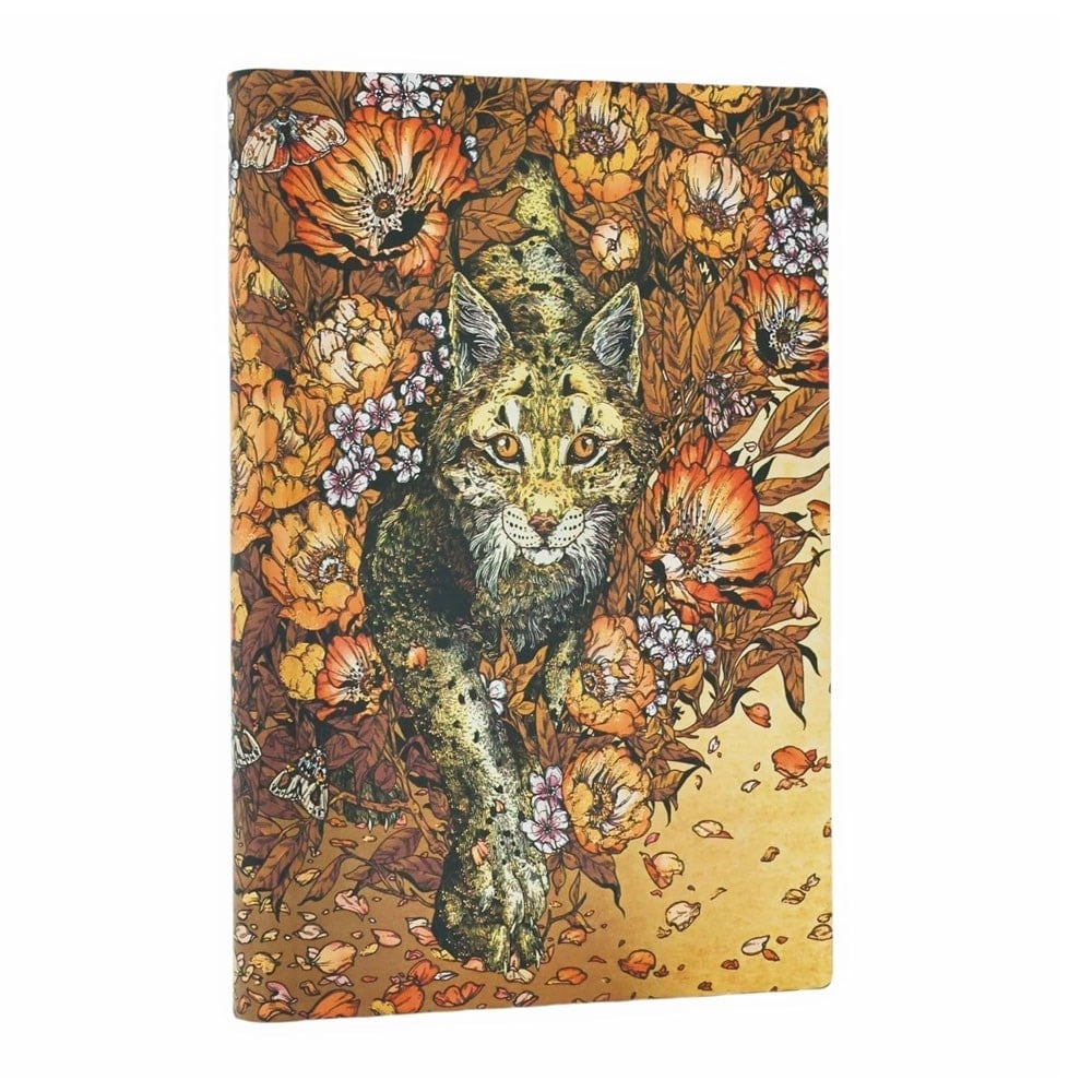 Paperblanks Lynx Rising Sert Kapak 18x23 cm Çizgili Defter FB1359-5
