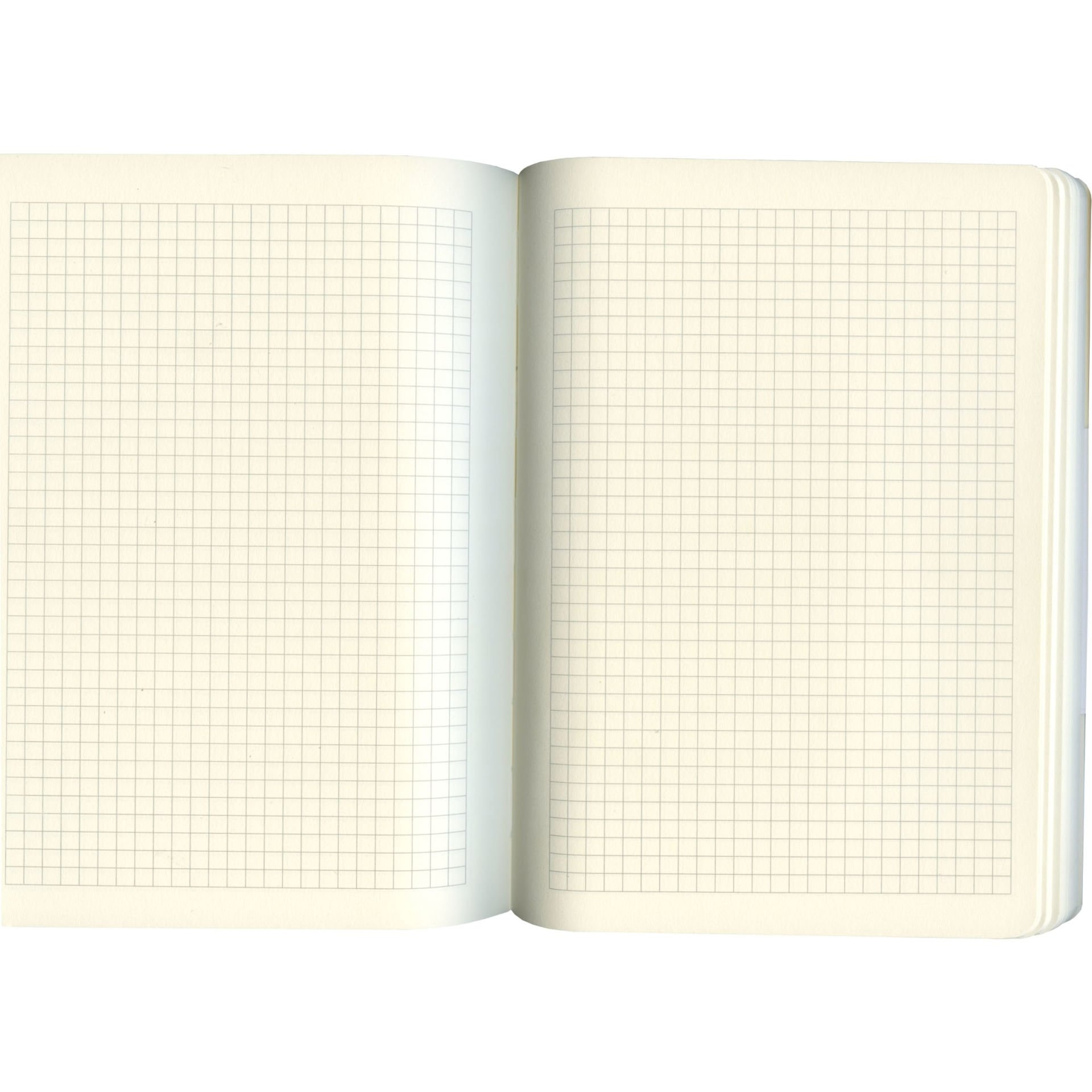 Pulko Defter 110gr Ivory Kağıt, A5, Termo Deri, 224 Sayfa, Kareli, 047, Boz Gri