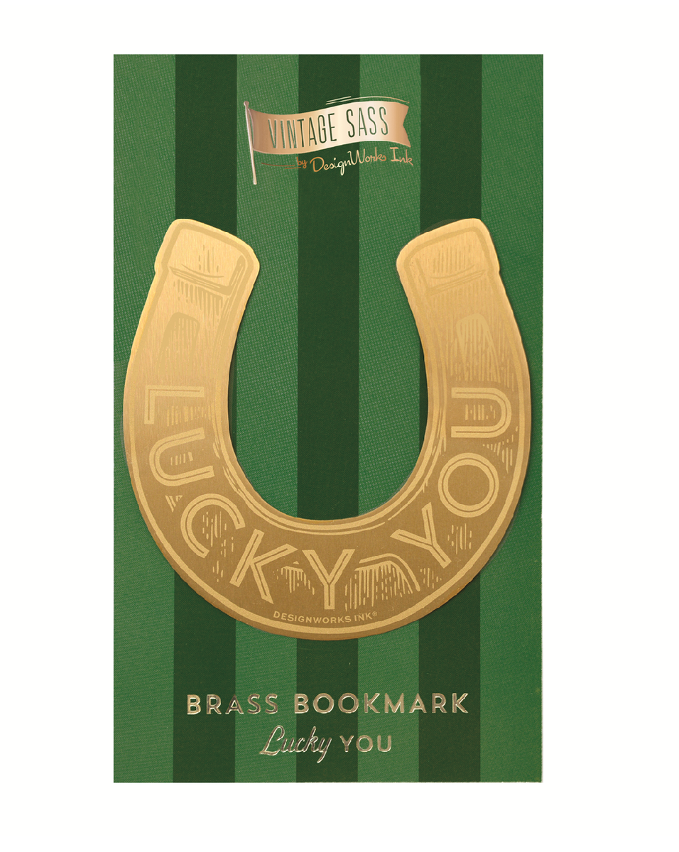 DesignWorks Jumbo Metal Kitap Ayracı Lucky You