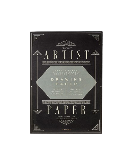 Printworks Drawring Paper Pad - Telli A4 Çizgisiz Çizim Defteri 