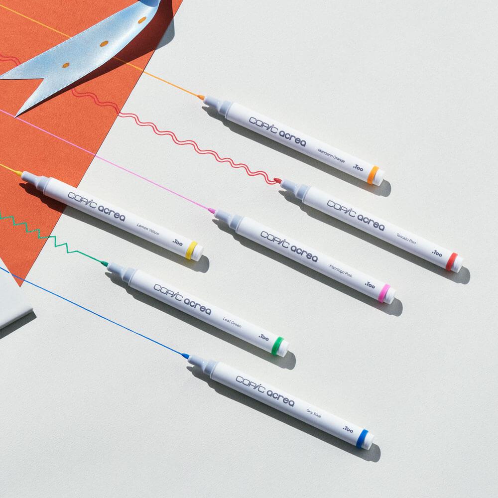 Copic Acrea Paint Marker Her Yüzeye Yazan Çizim Kalemi Rich Black 15GD