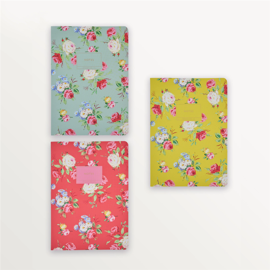 Episode Classic Florals Christine Mix  3'lü A5 Defter