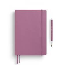 Leuchtturm1917 2025 Colors Orta Boy (A5), Sert Kapak, 251 Sayfa, Noktalı Defter Dusty Rose 372185  
