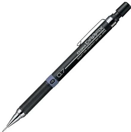 Zebra Drafix Versatil Kalem 0.7 mm Siyah - Mor (98521)