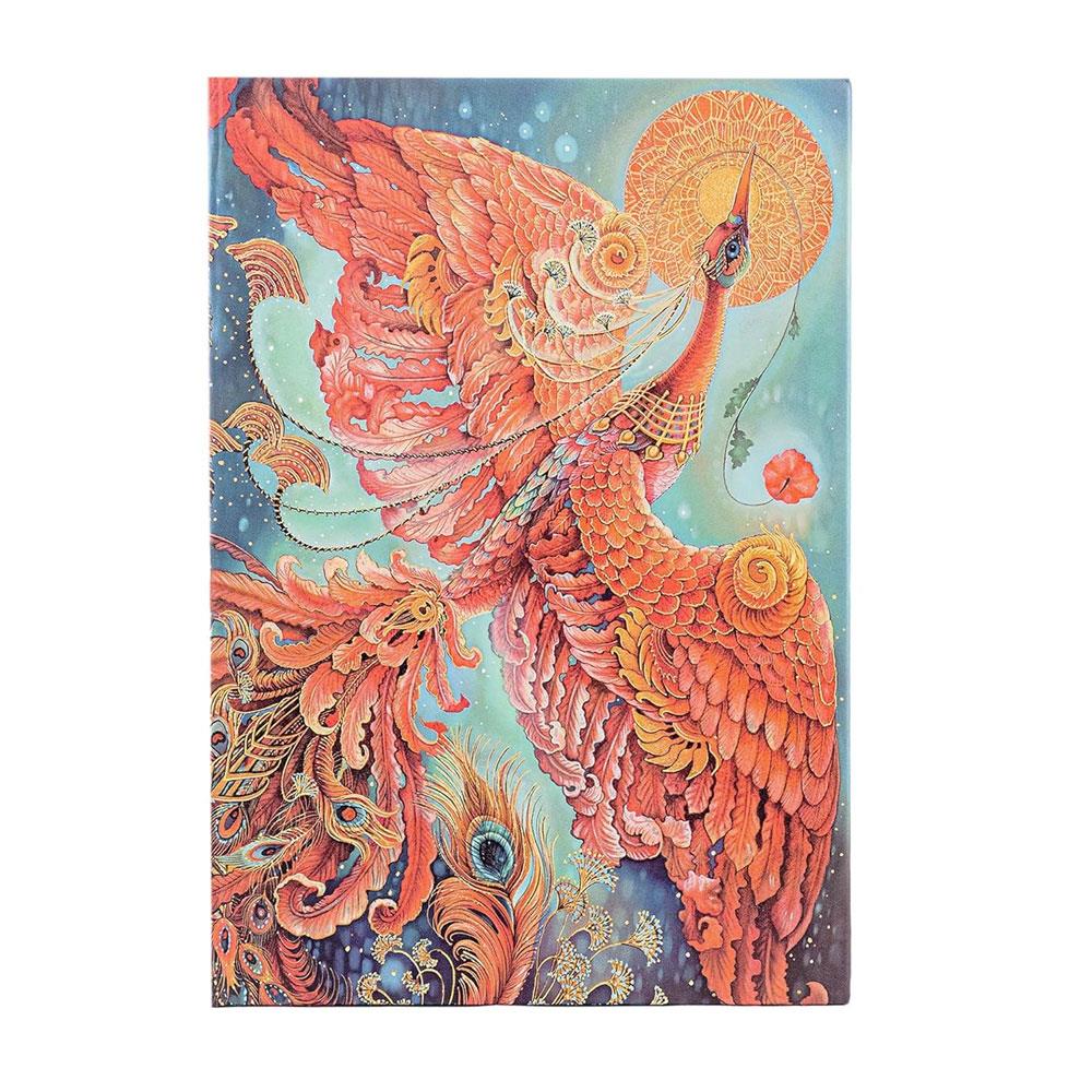 Paperblanks Firebird Sert Kapak 120 gr 13x18 Çizgisiz Defter PB9682-5