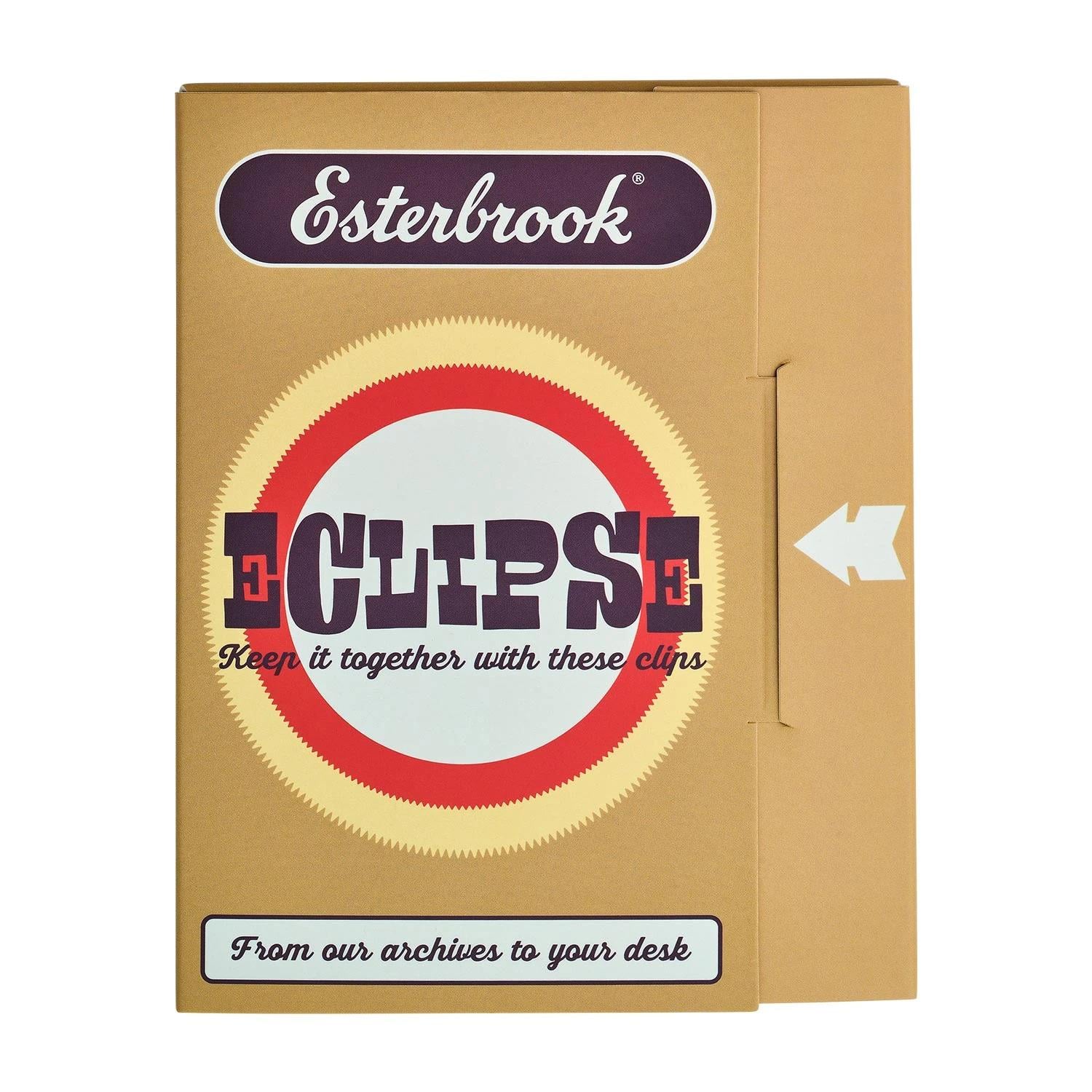 Esterbrook Eclipse 3'lü Klips Seti Pirinç / Brass