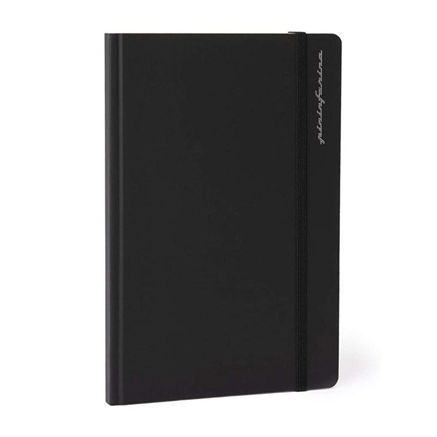 Pininfarina Stone Paper Defter Noktalı Siyah PNF1421DOBK