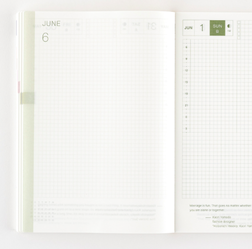 Hobonichi Techo Cousin Book A5 2025 English Version Ajanda/Planner