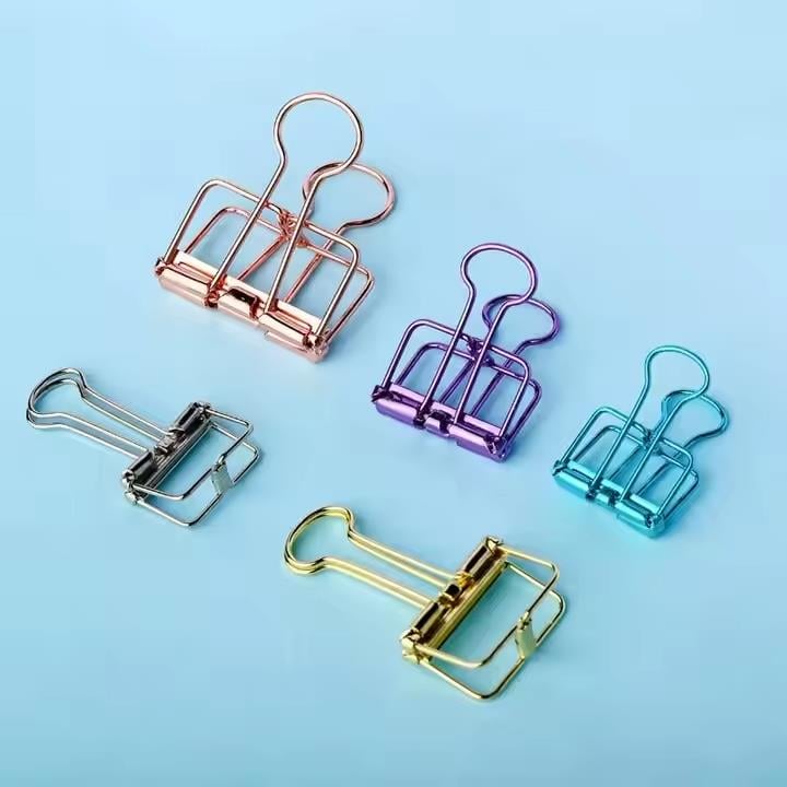 Kayigo Tiny Paslanmaz Çelik Klips Altılı Siyah