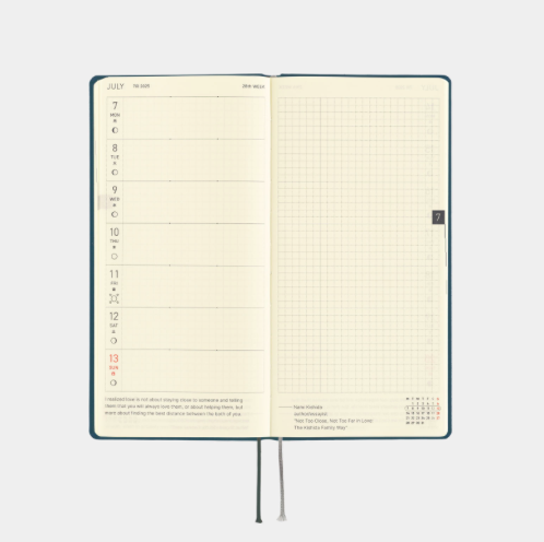 Hobonichi Techo Weeks 2025 Colors: Star Dust