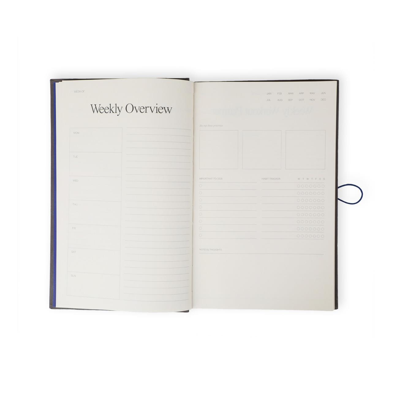 Fundaze Özel Tasarım Daily Planner Kahverengi