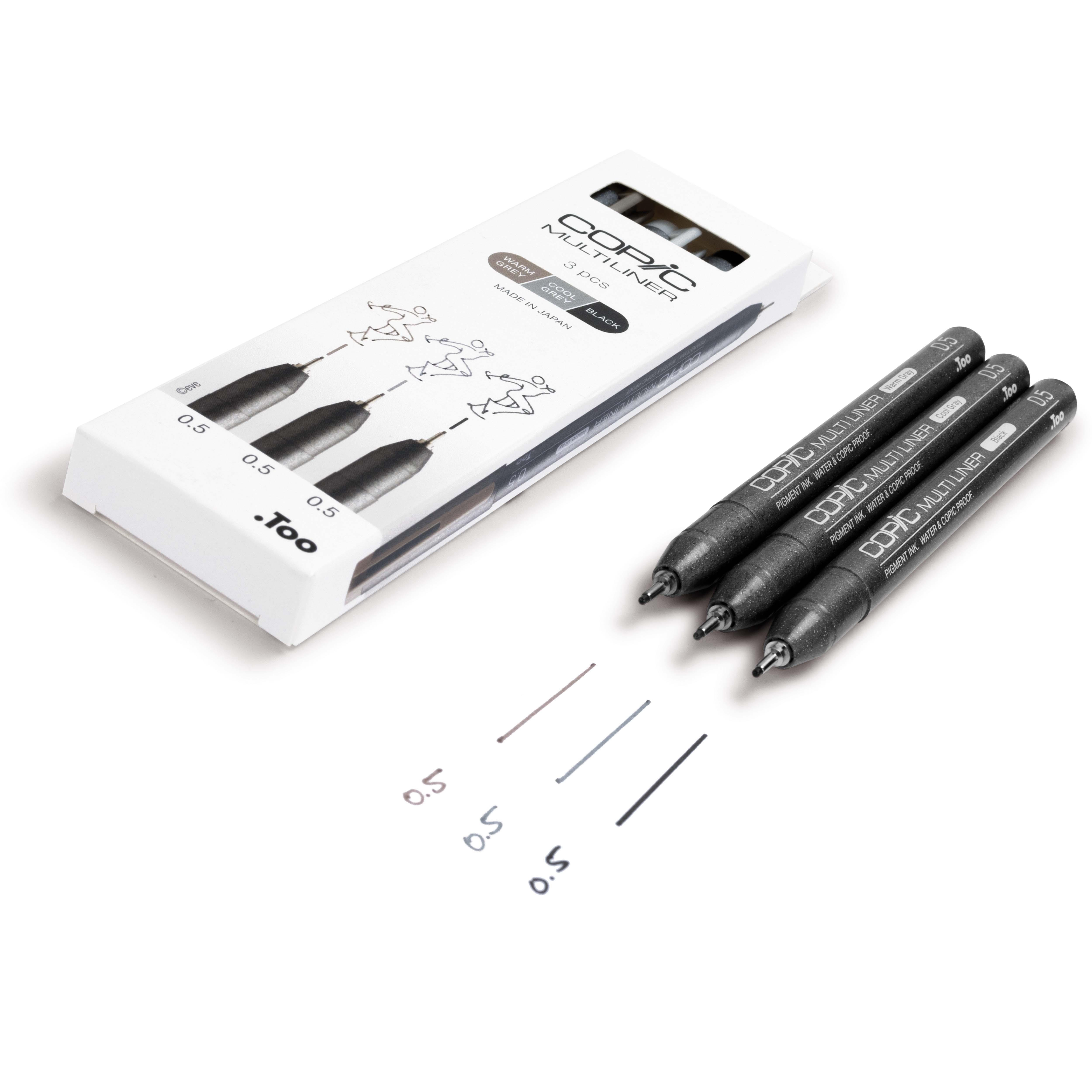 Copic Multiliner Classic Color 3'lü Set