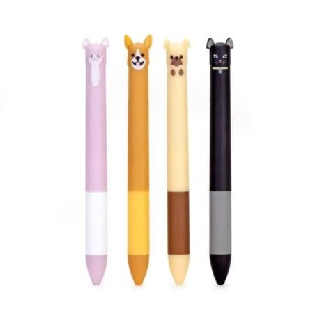 Kikkerland Dog & Cat Multi Renkli Tükenmez Kalem