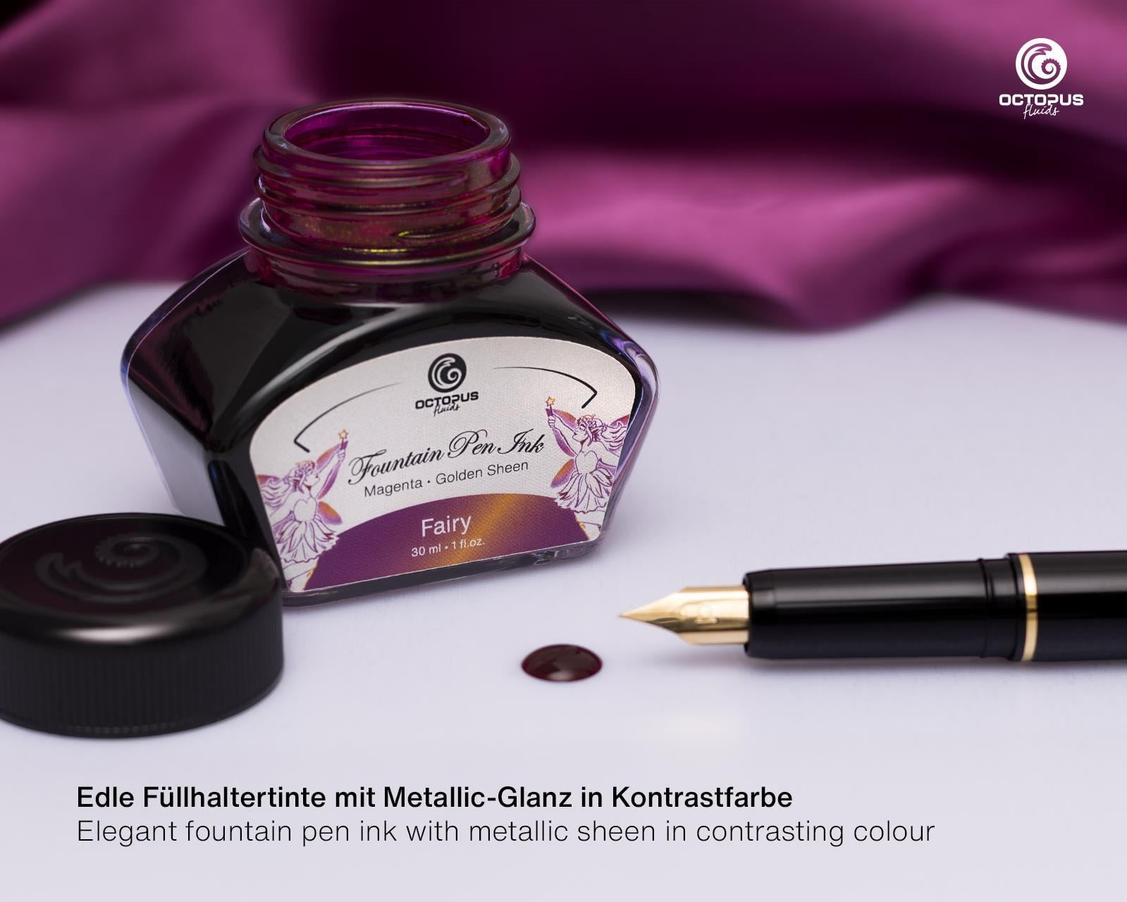 Octopus Fluids Fairy Revnaklı Mürekkep 30 ml