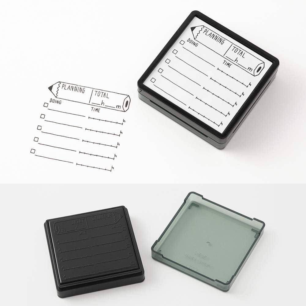Midori Paintable Penetration Stamp Damga - Large Size Plan  35390006
