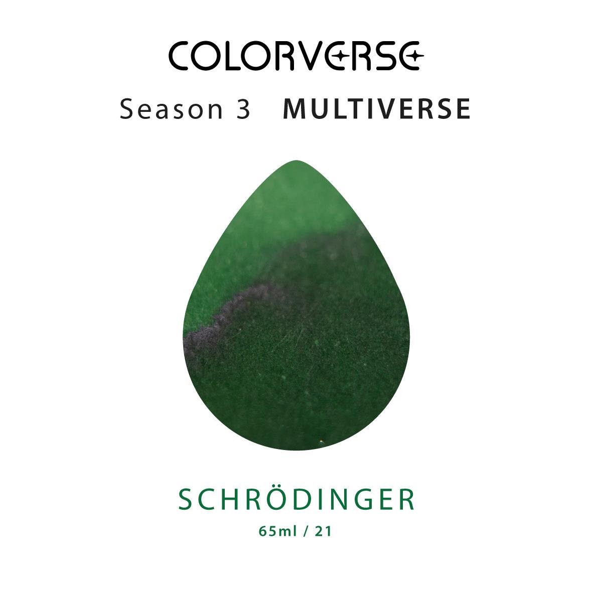 Coloverse No.21 SCHRÖDINGER (5ml x 3)  The Mini Collection  Mürekkep Seti