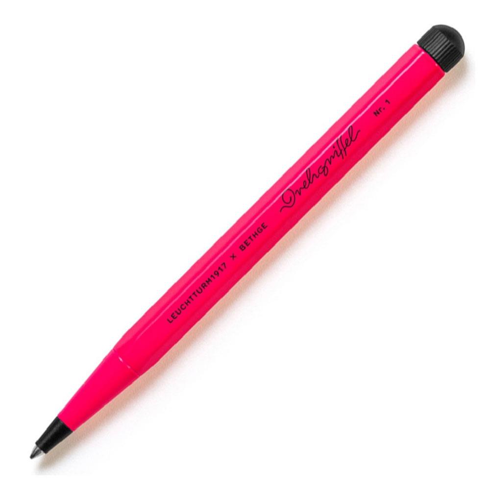 Leuchtturm1917 x Bethge Luminous Edition Drehgriffel No.1 Tükenmez Kalem Luminous Pink 400441