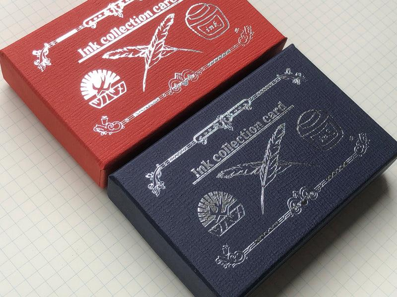 Tsubame Note Ink Collection Mürekkep Deneme Kart Seti Navy 