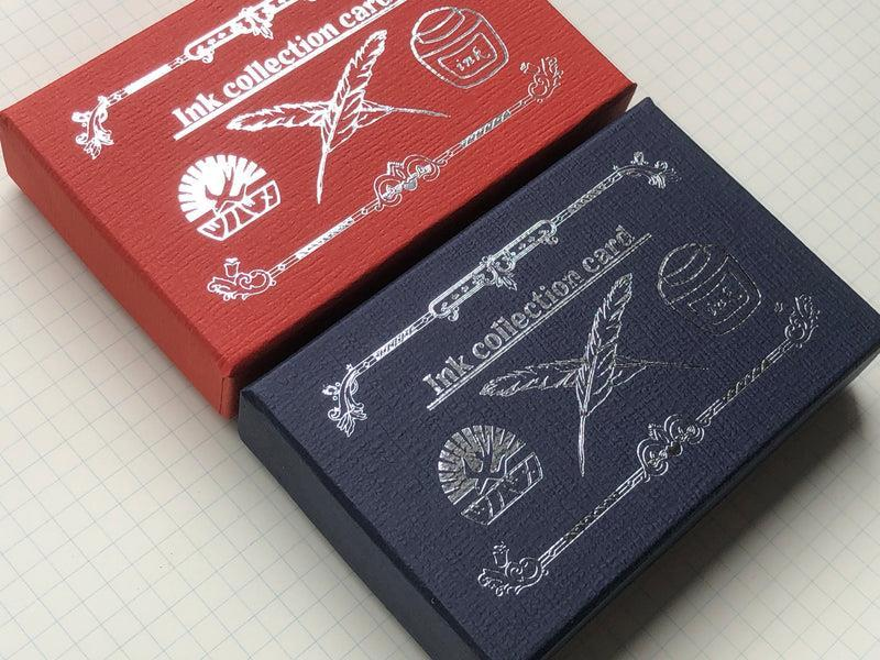 Tsubame Note Ink Collection Mürekkep Deneme Kart Seti Navy 