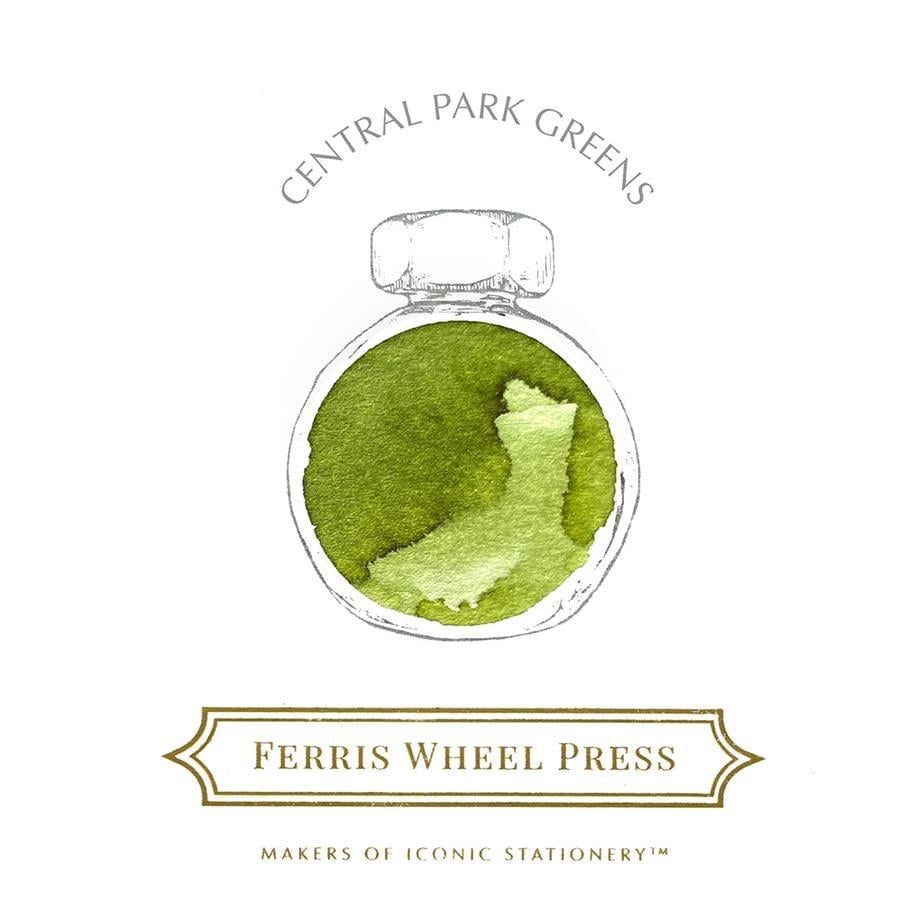 Ferris Wheel Press 38 ml Şişe Mürekkep Central Park Greens
