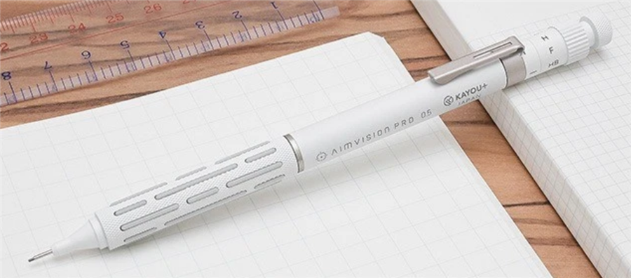 Kayou Plus Aimvision Pro Teknik Çizim Mekanik Kurşun Kalem Snow White KAMP-AIPWH