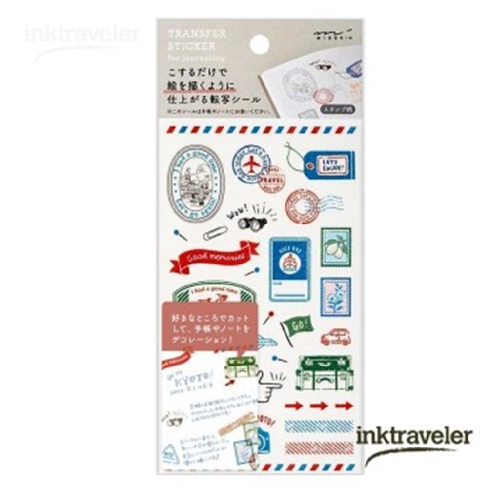 Midori sticker transfer motif  stamp pattern