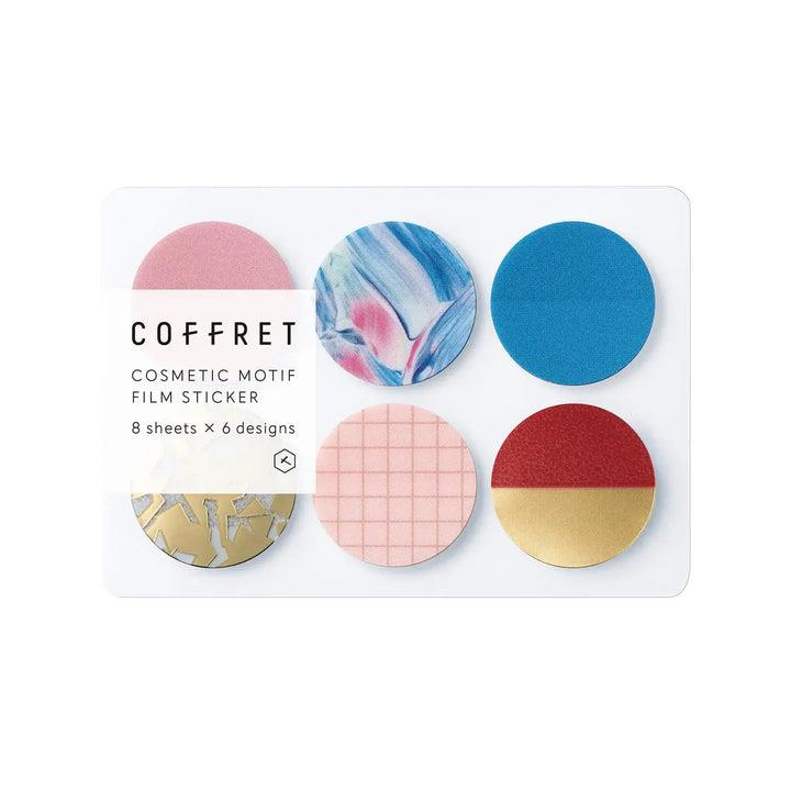 Hitotoki Circle Coffret Cosmetic 48'li Motif Film Sticker - Pink Float
