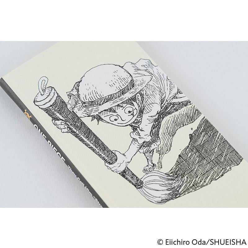 Hobonichi Techo Weeks ONE PIECE magazine: Straw Hat Luffy (Ivory) Agenda 2025 Settimanale
