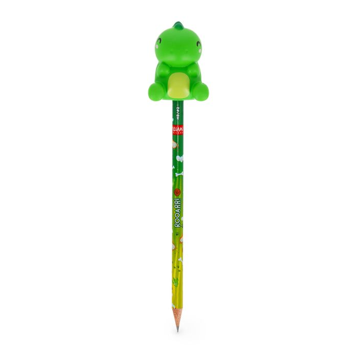 Legami Squeezies - Squishy Figürlü Kurşun Kalem - Dinozor PSQ0005 