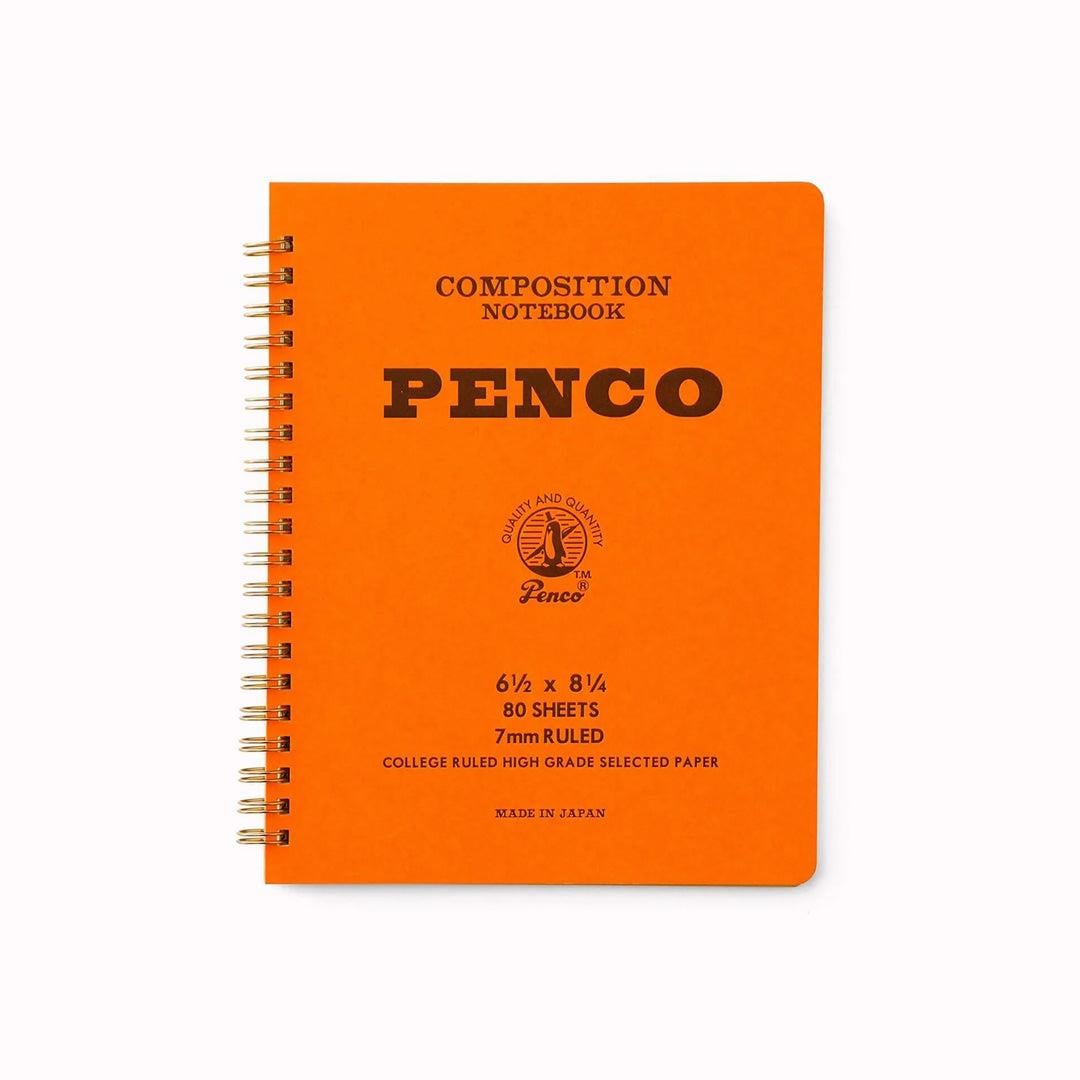 Penco Coil Composition Notebook Orange A5 Çizgili Telli Defter